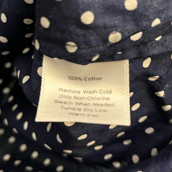 Talbots Polka Dot Blouse - Picture 3 of 3